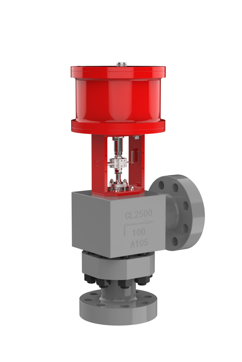 气（电）动角型高压阀样本