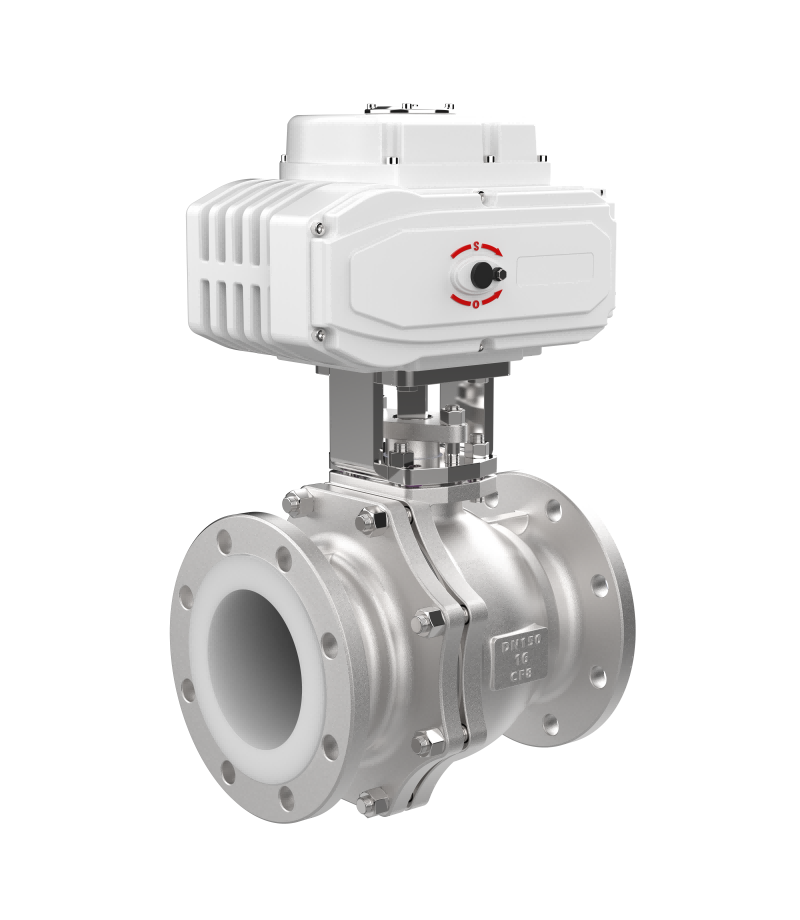 气（电）动O型/V型衬氟球阀样本