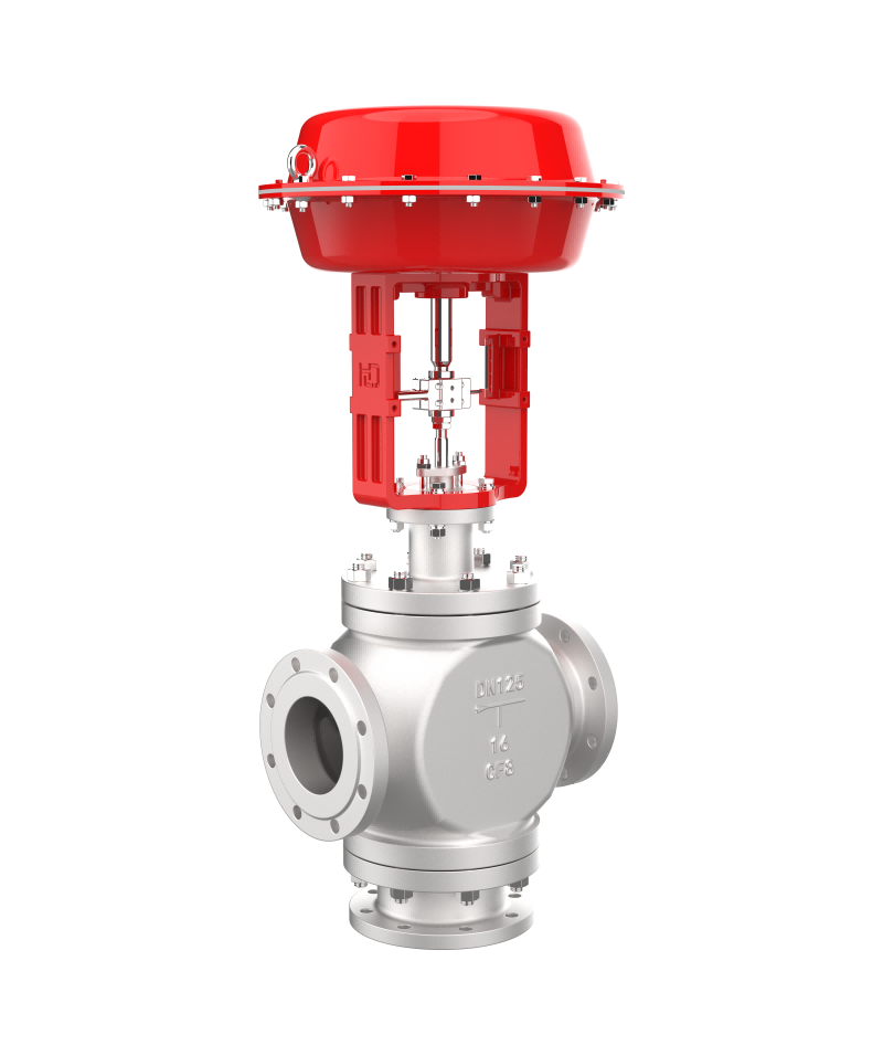 气（电）动三通分流（合流）阀样本